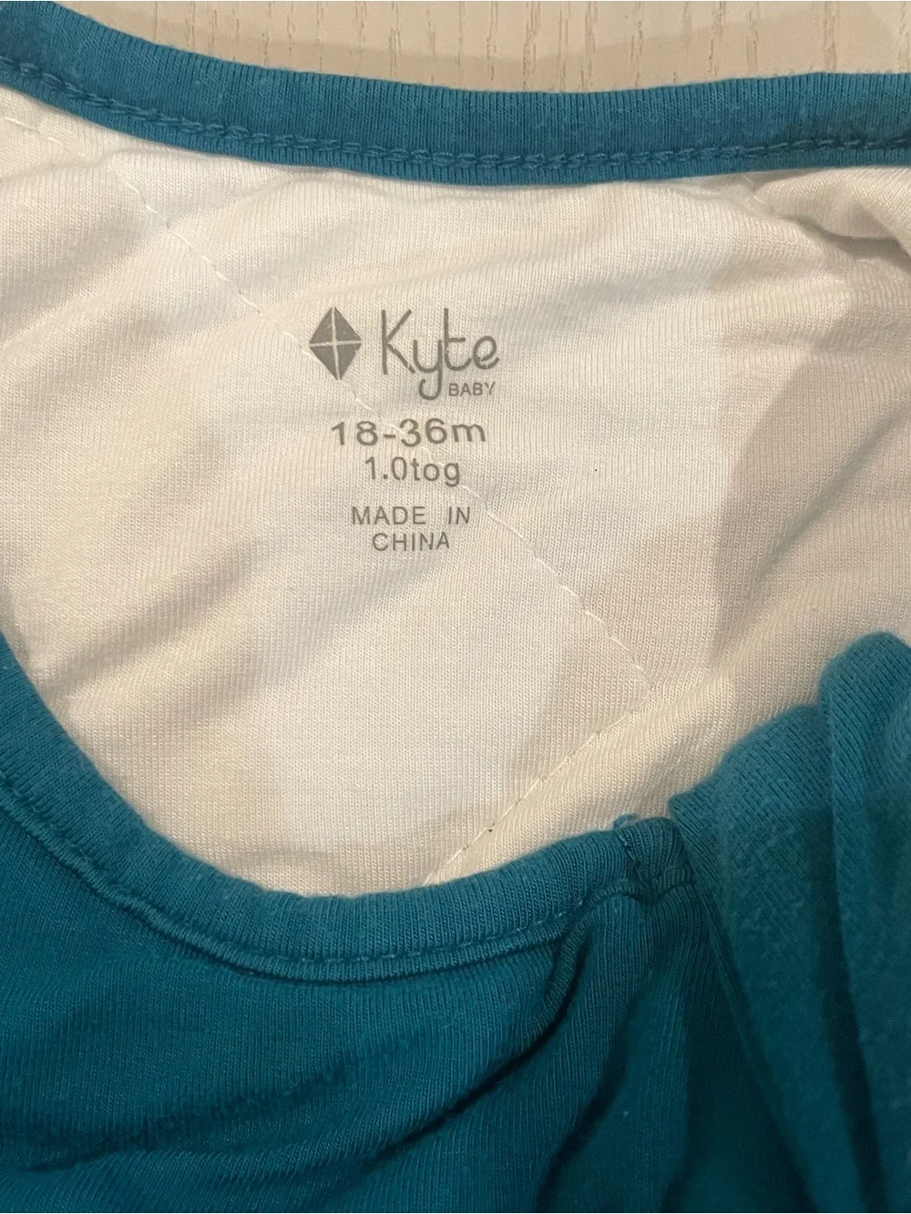 Kyte Baby Bamboo 1.0 tog Sleep Sack (Baltic Blue) Large 18-36 months